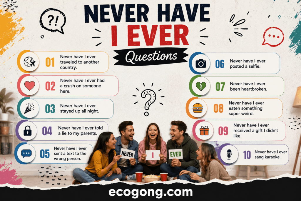 never have i ever questions