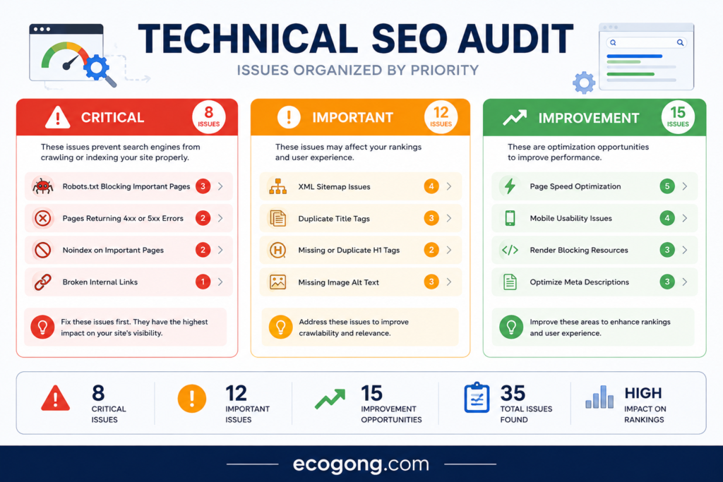 technical seo audit checklist
