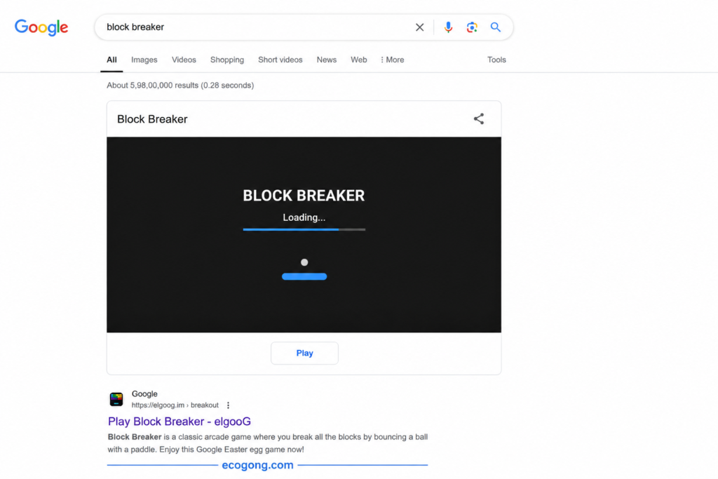 google block breaker