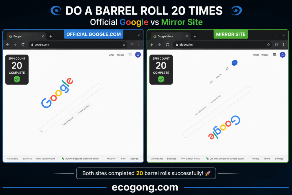 do a barrel roll 20 times