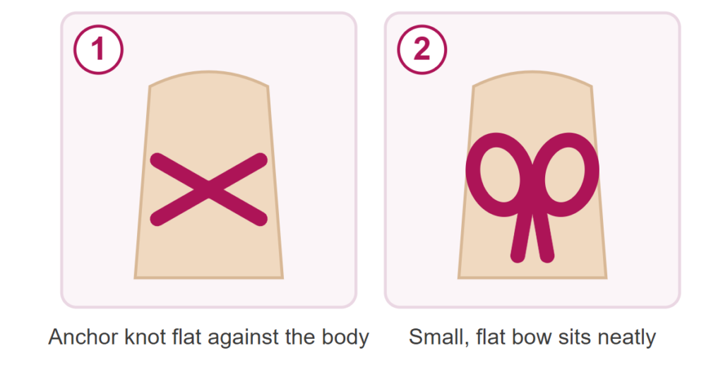 how to tie a bow with ribbon