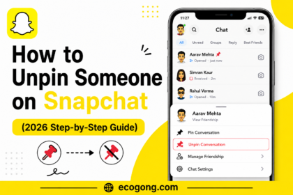 how to unpin someone on snapchat