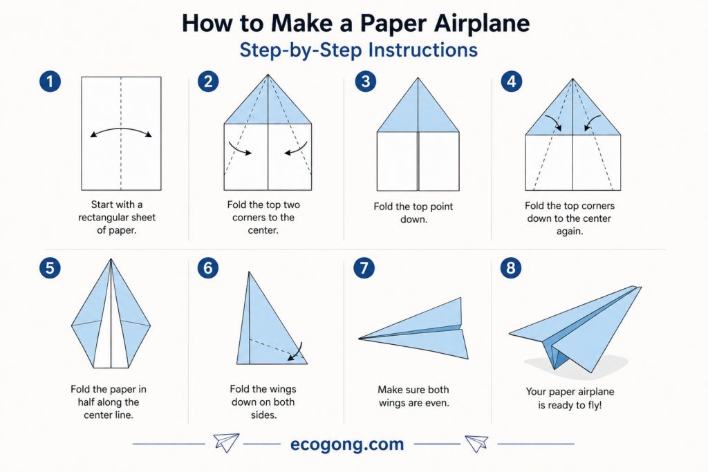 paper airplane instructions