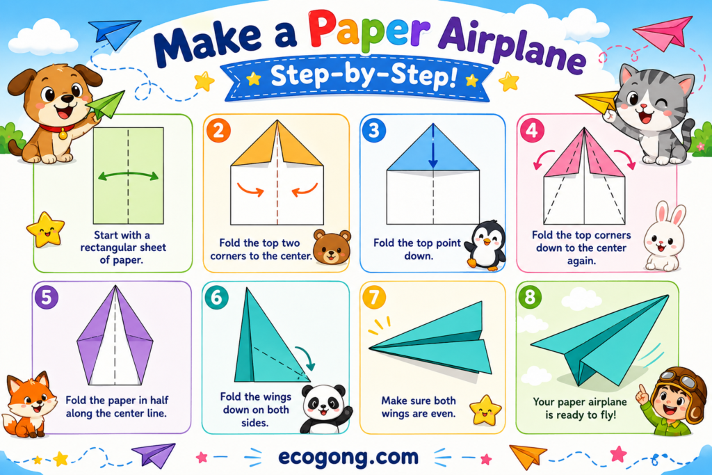paper airplane instructions