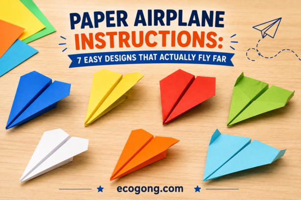 paper airplane instructions