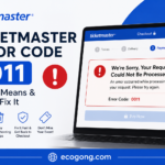 ticketmaster error code 0011
