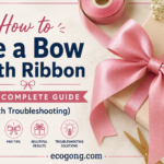 how to tie a bow with ribbon
